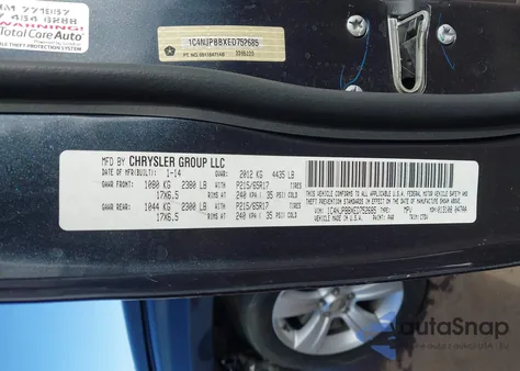 2014 Jeep Patriot Sport z USA, uszkodzony, nr VIN 1C4NJPBBXED752685